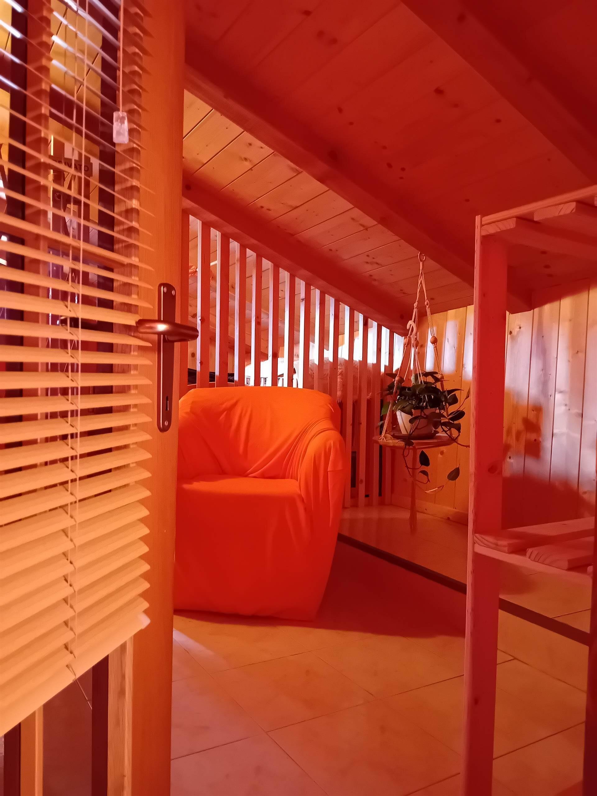 Spazio cabina armadio in mansarda