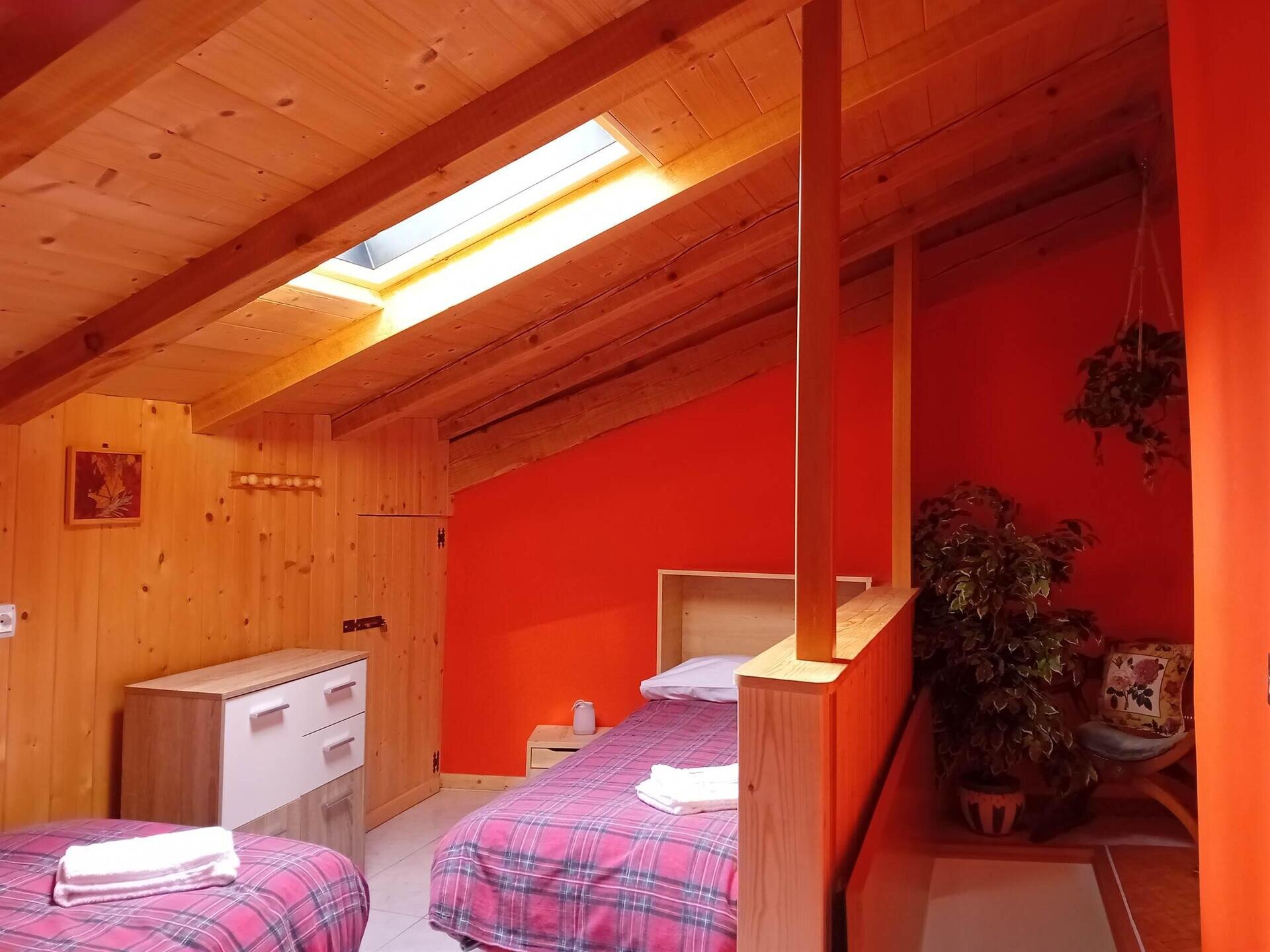 2 singoli in coccolosa mansarda