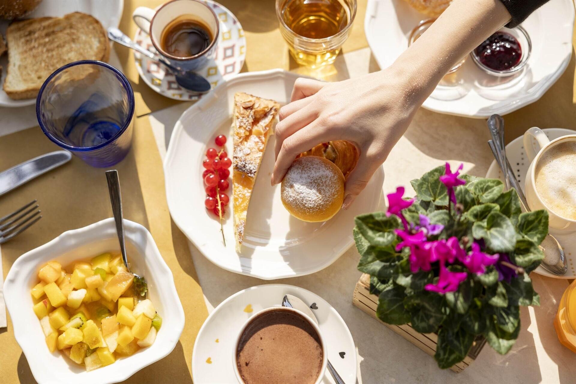 Colazione in terrazza