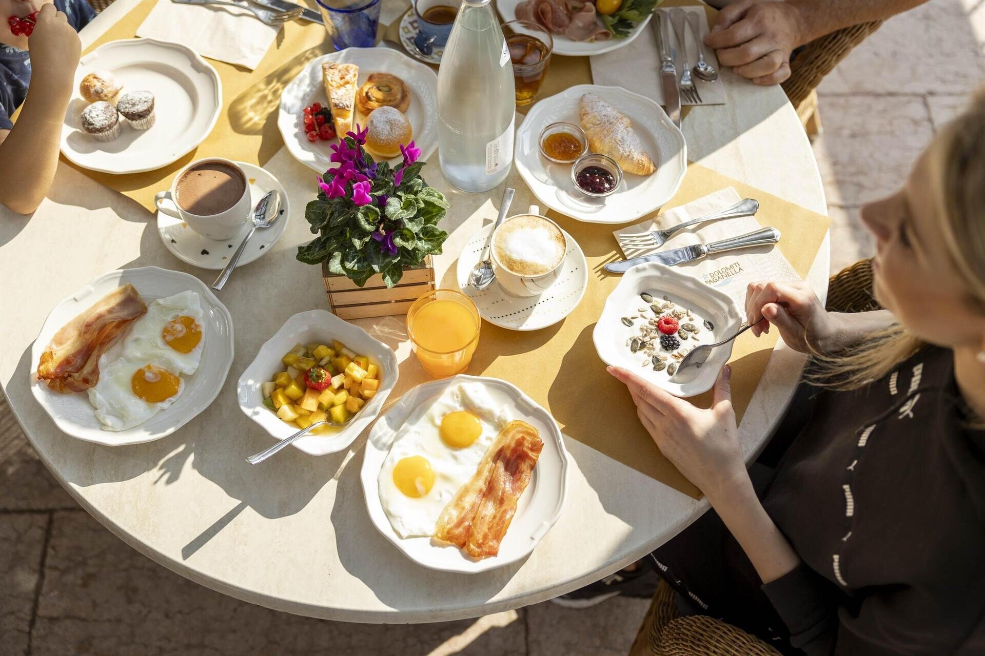 Colazione in terrazza