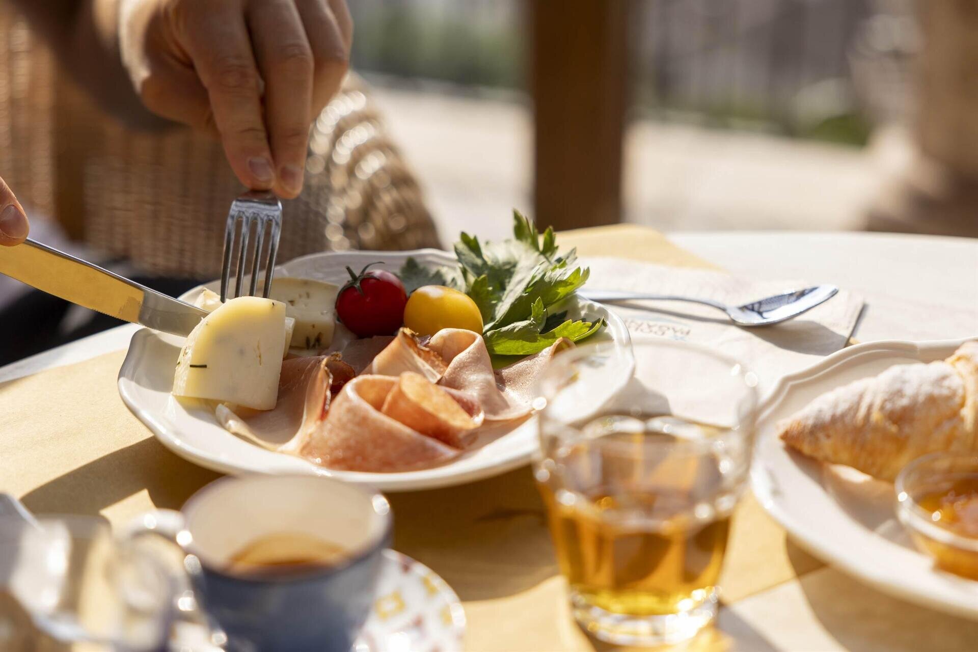 Colazione in terrazza