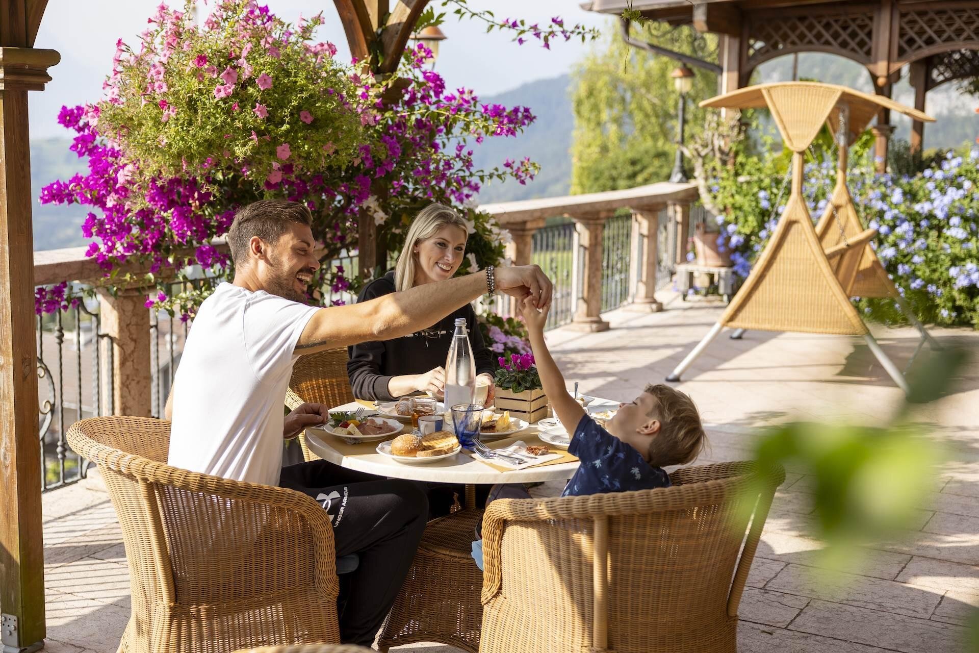 Colazione in terrazza