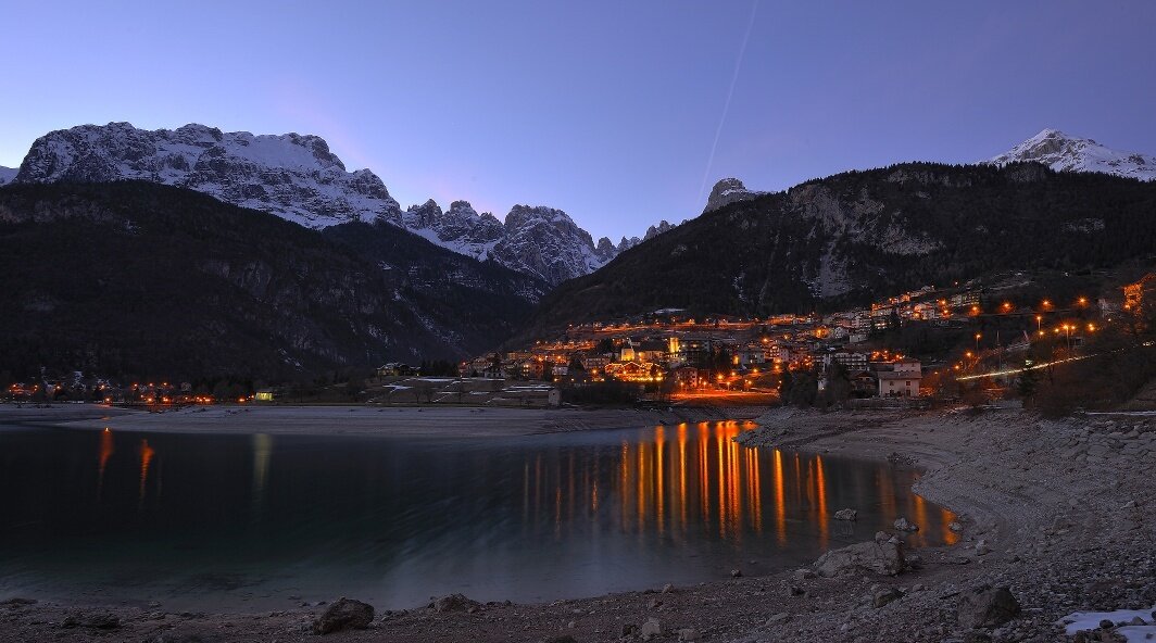 Winterwanderung zur Malga Andalo