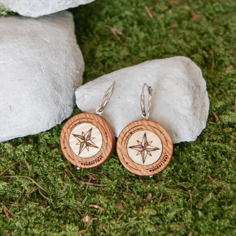 Claudia Bosetti Aritigiano San Lorenzo Dorsino Orecchini Legno 1