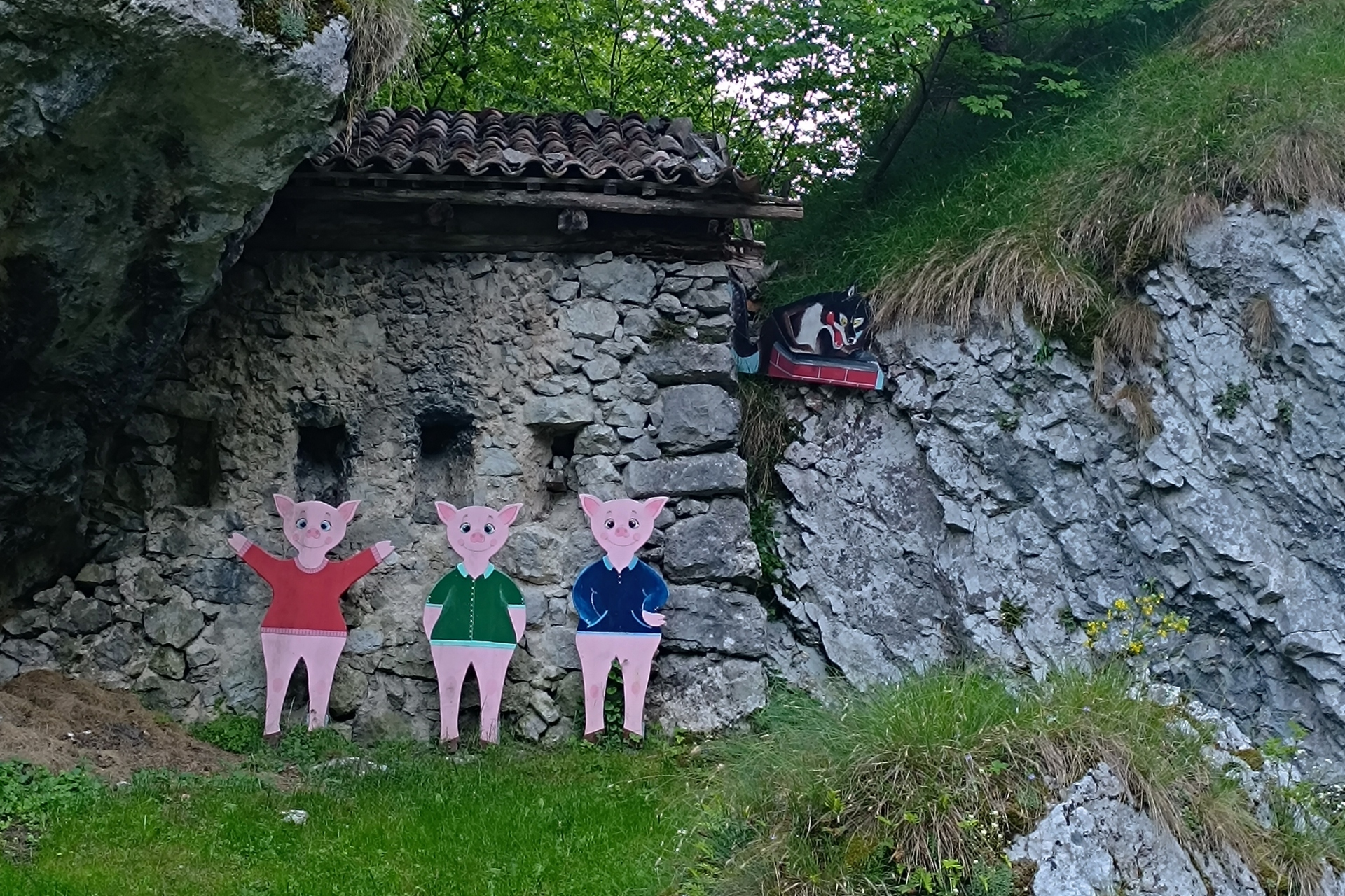 Der Wanderweg für kleine Wanderer in Nembia
