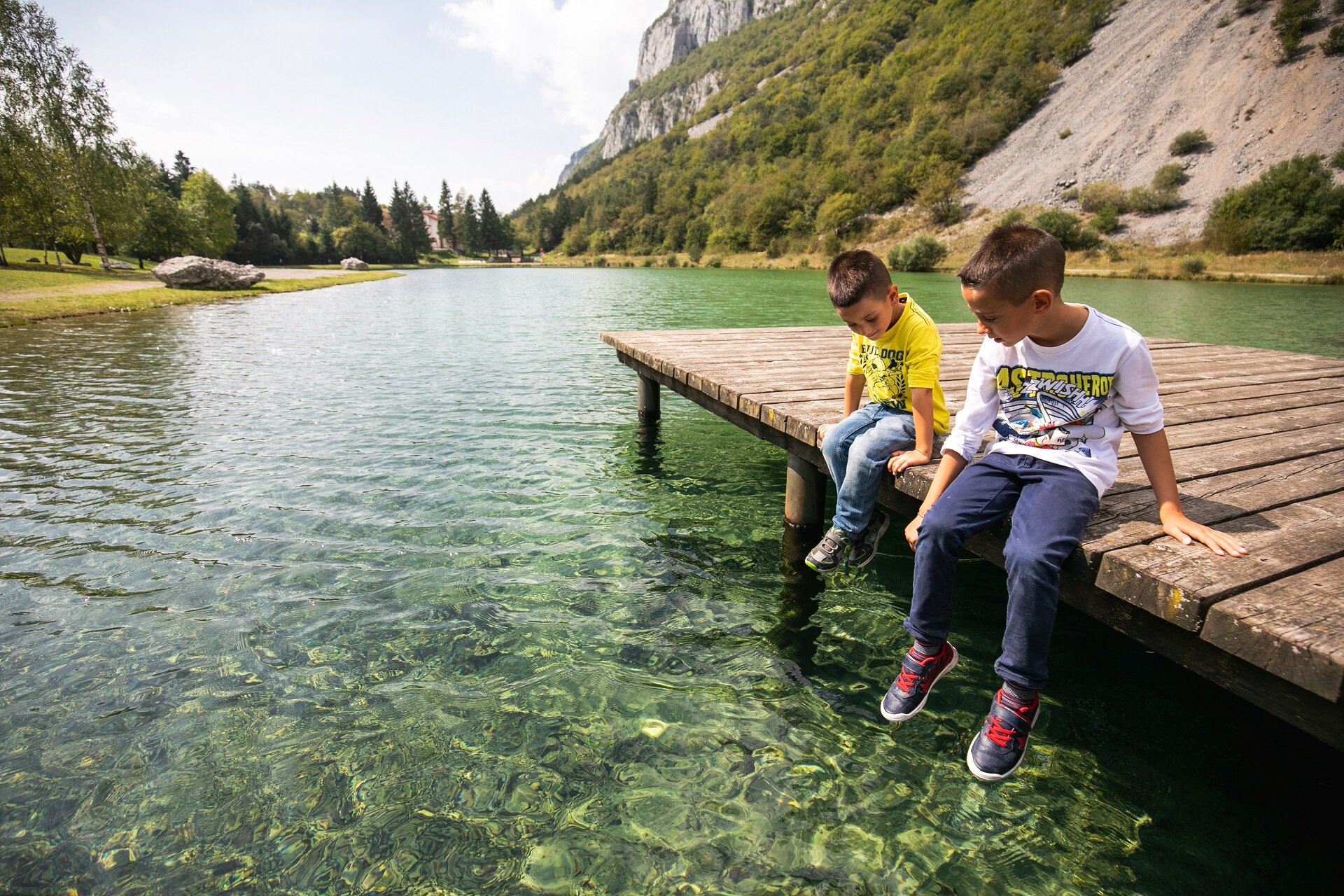 Lago Di Nembia San Lorenzo Dorsino Famiglia