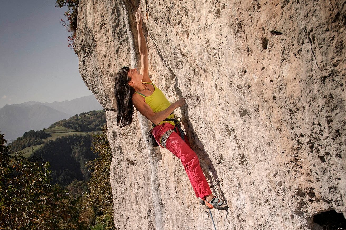 Falesia Dimenticata San Lorenzo Dorsino Climber Donne Di Montagna Simone