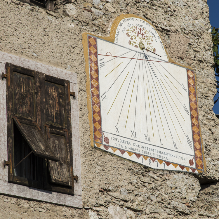 An old rural residence in San Lorenzo in Banale. 